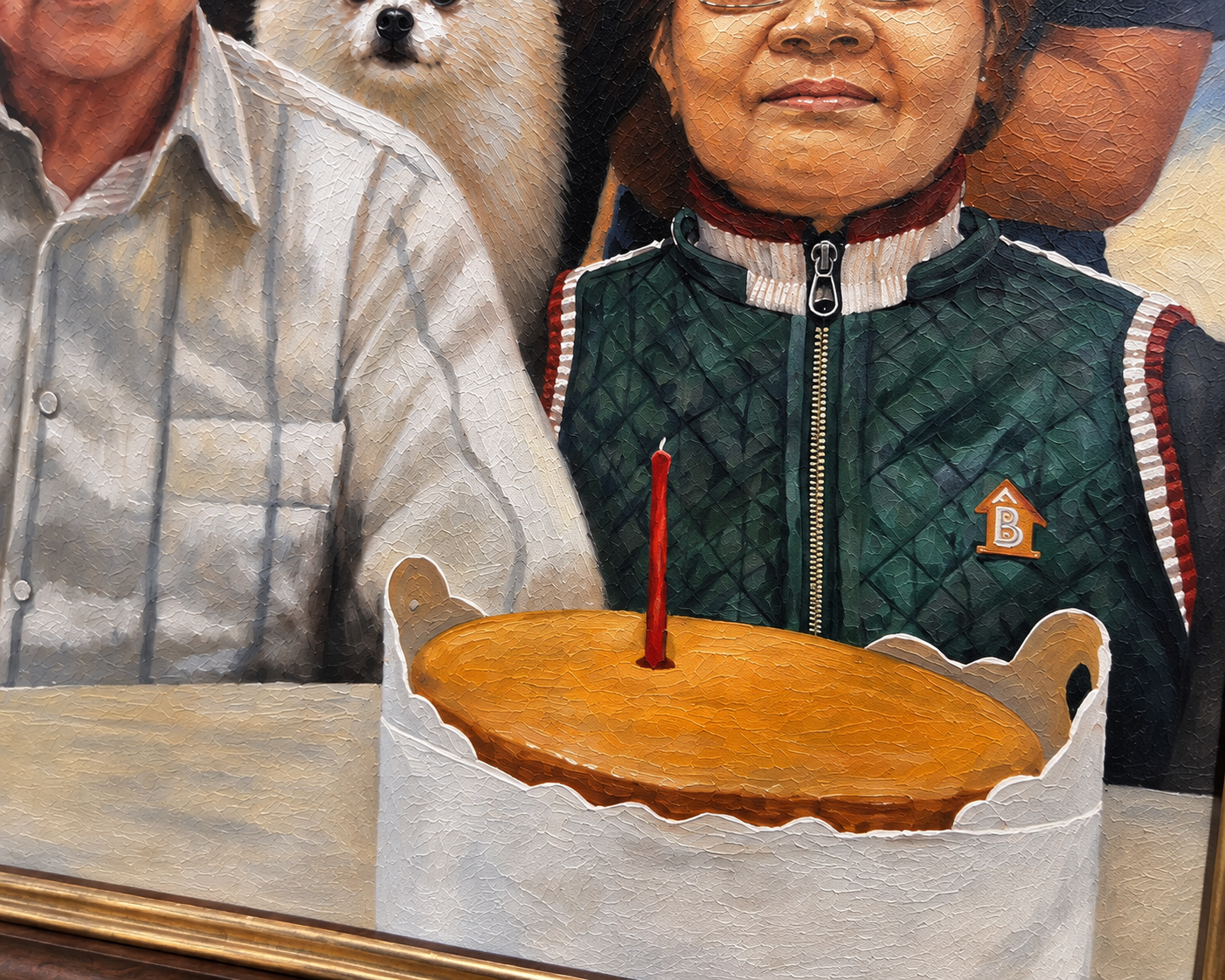 Where Love Still Gathers — Gathered around the cake, artwork detail