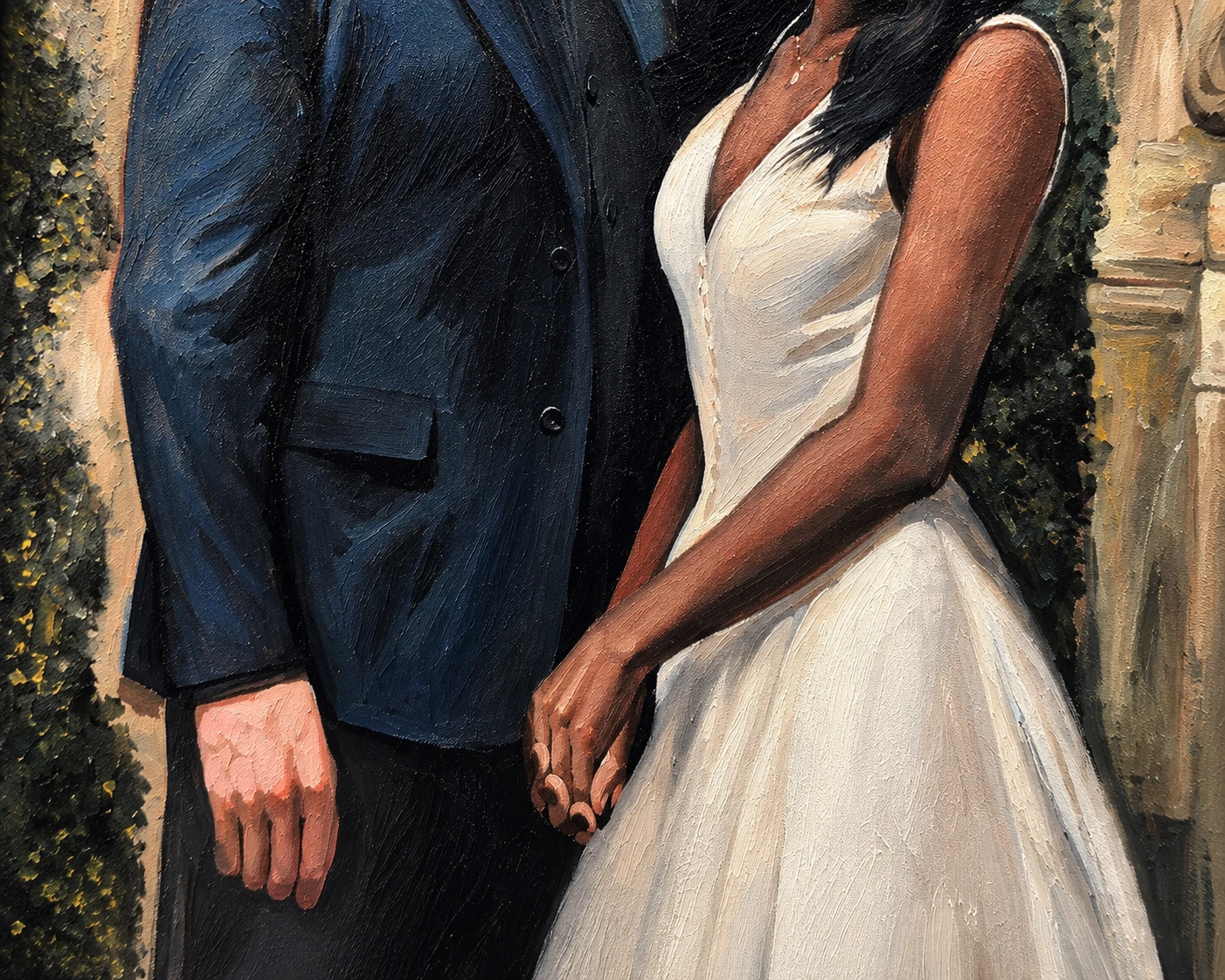 Where Forever Began: Joined hands, the days to come — detail