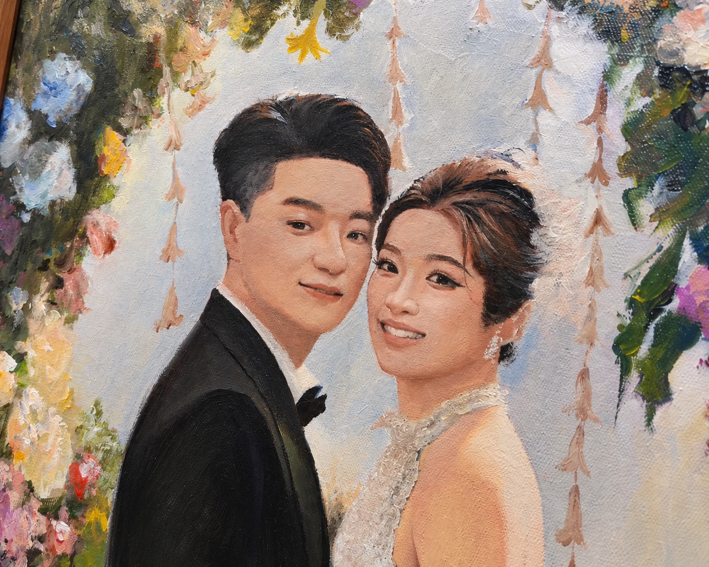 當永遠成為我們:寄り添う表情(作品の細部)