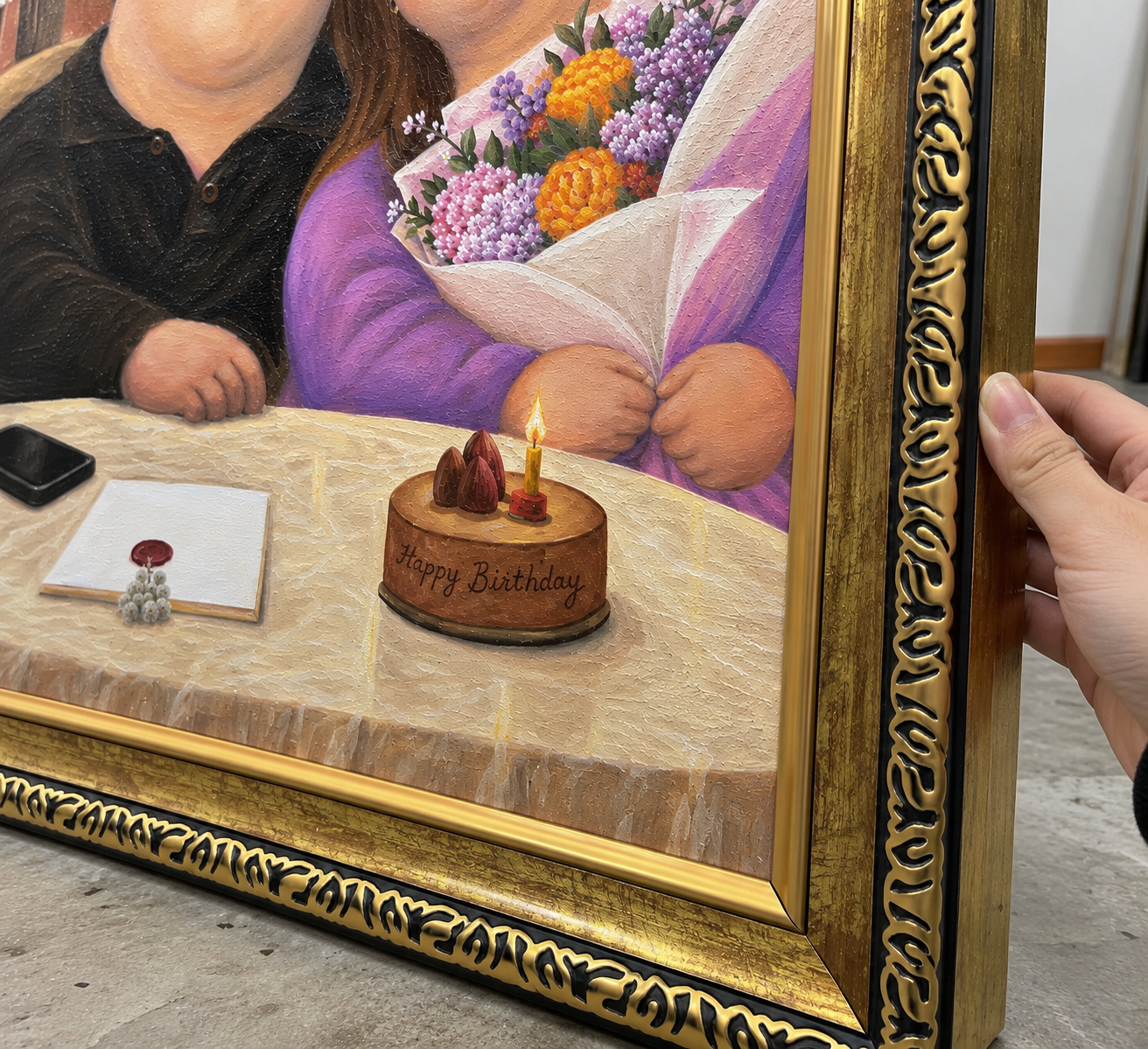 我們的圓滿，將這一刻好好留下，作品局部